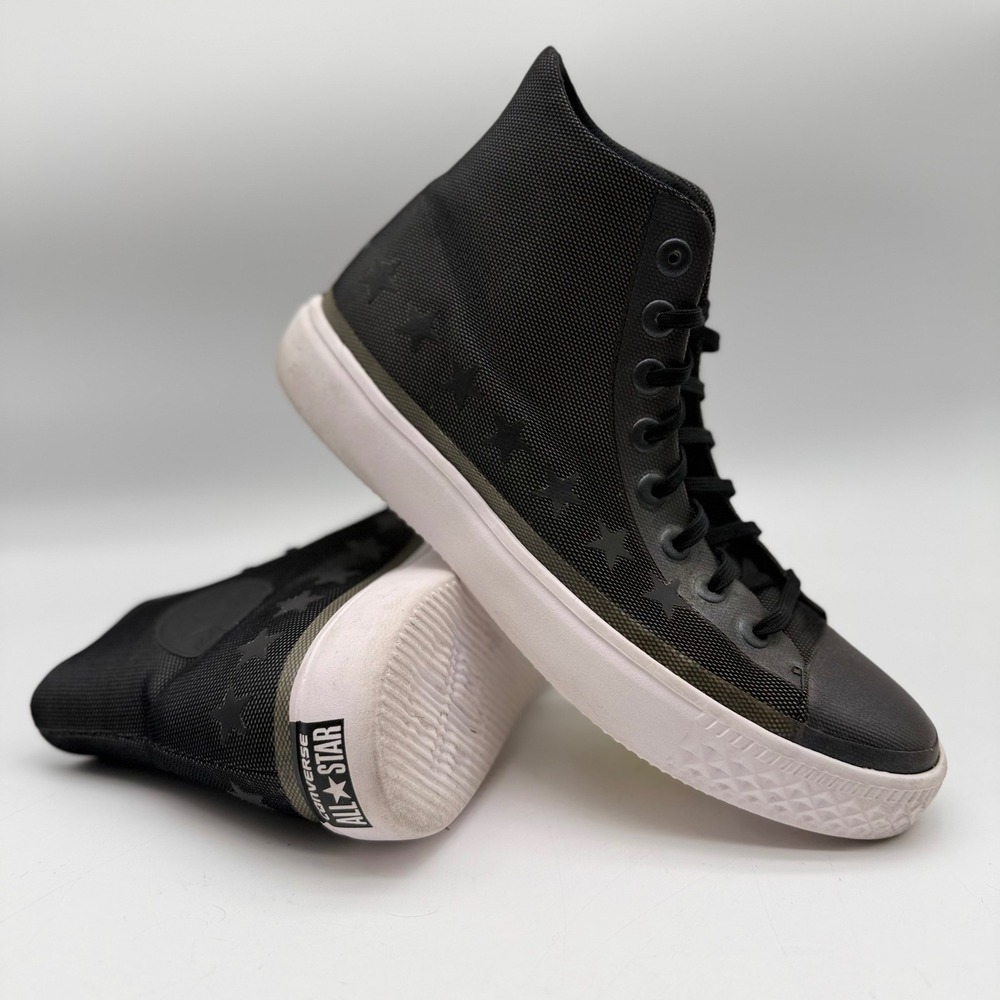 Converse Chuck Taylor All Star Mens 10.5 Modern High Top Black Olive 156639C
